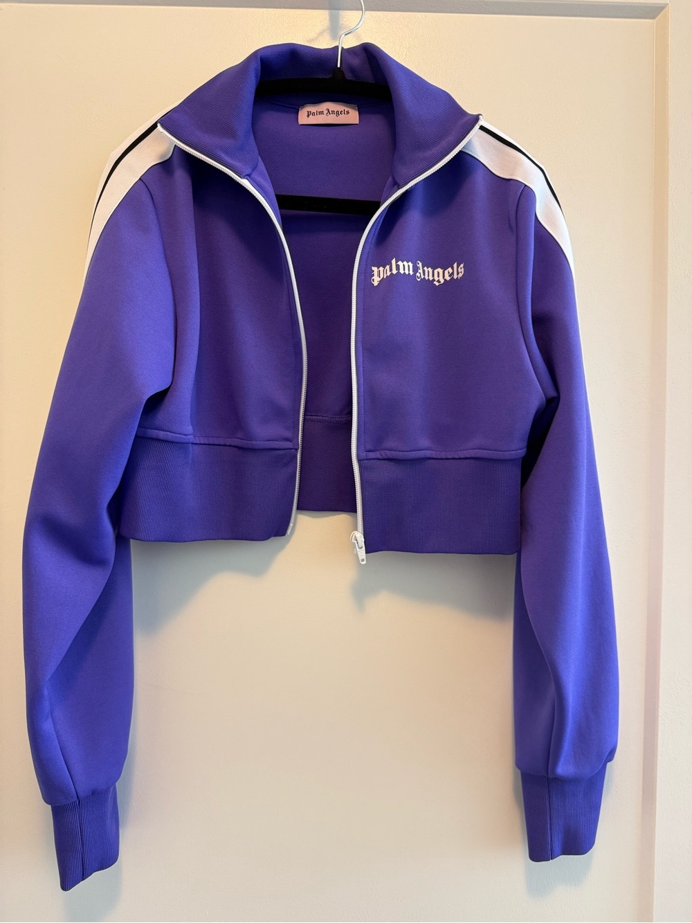 Palm angels crop track jacket